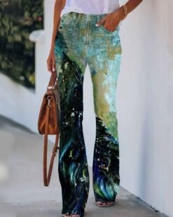 Womens Casual 3D patterned Jeans - AUP87187, 5XL