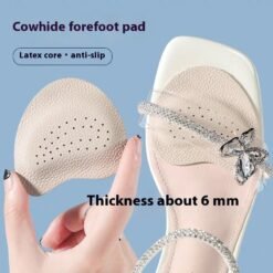 High Heels Not Tired Feet Artifact Non-slip Self-adhesive Slip Prevent Sticker Insole - Cowhide Thick, 2pairs
