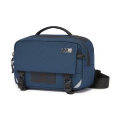Men's Crossbody Bag Single Shoulder Waterproof Large Capacity Portable For Outing - Blue