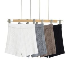 Hot Girl Knitted Shorts For Women
