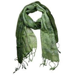 Alternative view of Women's Ombre Viscose Scarf With Metallic Shimmer
