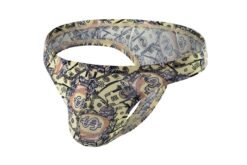 Men's Nylon Breathable Printed Shorts - Wealth Yellow, M