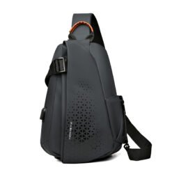 Leisure Shoulder Bag - Gray