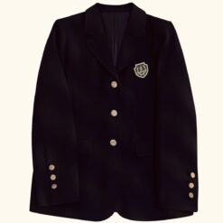 Springautumn Korean Style Navy Blazer For Women - Black, XL