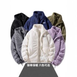 Alternative view of New Winter American-style Corduroy Cotton Coat With A Premium High-end Feel