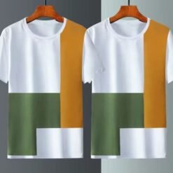 Alternative view of Summer Ice Silk Short Sleeve T-shirt Men