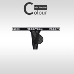 Men's Ice Silk Pants With Low Waist And Tight Stretch - Black, M