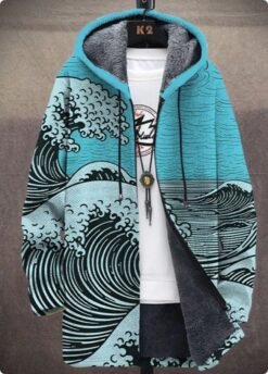 Men's Winter Printed Plush Lining  Thick And Windproof - Style 5, S