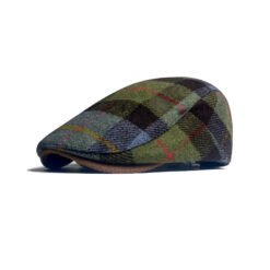 Mens Retro Wool Warm Beret - Army Green, Adjustable