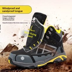 High-end Safety Shoes For Fall And Winter Crush-resistant, Puncture-proof Breathable And Lightweight