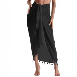 Alternative view of Multi-purpose Beach Towel A Sun-protective Wrap Skirt For Seaside Vacations