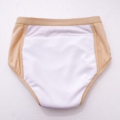 Breathable Washable Cotton Underwear For Mid- To Older-Aged Adults With Mild Incontinence - Beige For Women, XL