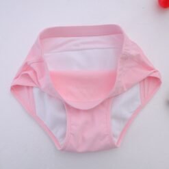 Breathable Washable Cotton Underwear For Mid- To Older-Aged Adults With Mild Incontinence - Womens Pink 2, 2XL