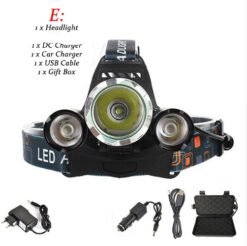 The headlights of the headlights are used to charge the headlights - E US plug