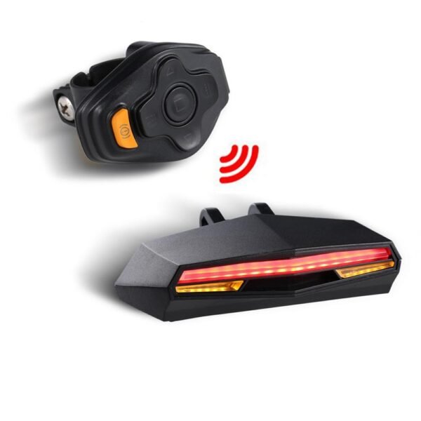 Smart LED Wireless Tail Light - Yellow button