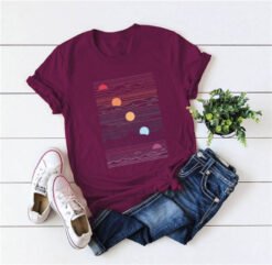 Women's oversized printed T-shirt