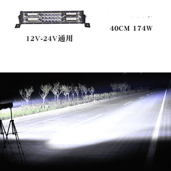 Light Bar 12V 24V Truck Middle Bar Light Super Bright Bright Light - 58 lamp beads single lamp, Single pack