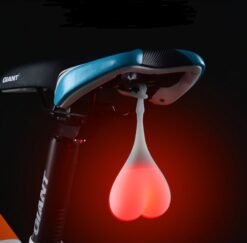 Creative Bicycle LED Tail Light - Red