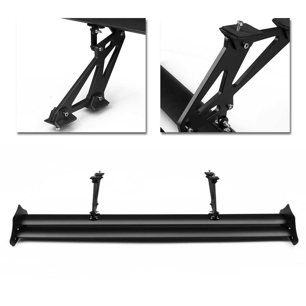 Aluminum Alloy Rear Wing Sedan Car Fixed Wind Spoiler - Image 5