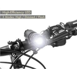 Alternative view of Bicycle front light and tail light kit