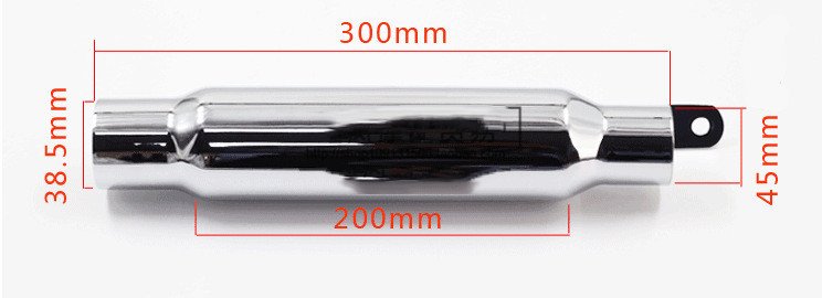 Vintage Prince Motorcycle Climber Exhaust Pipe - Image 8