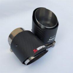 Alternative view of Exhaust pipe carbon fiber decoration