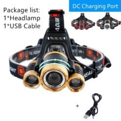 The headlights of the headlights are used to charge the headlights - Gold 3T6 EU plug