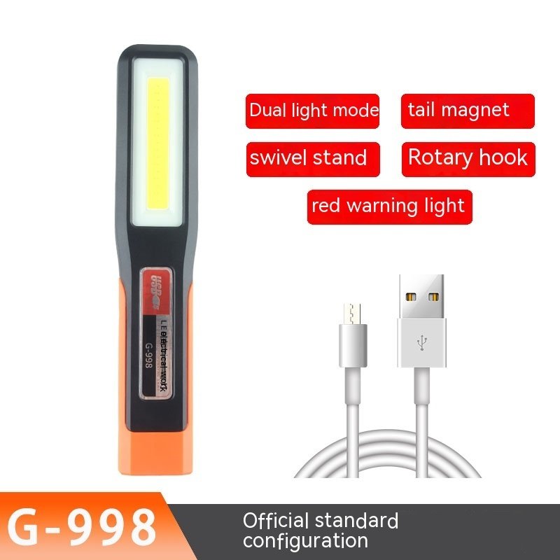 Work Light Auto Repair Super Bright Strong Light Led With Magnet Car Repair Lighting Flashlight - Image 5