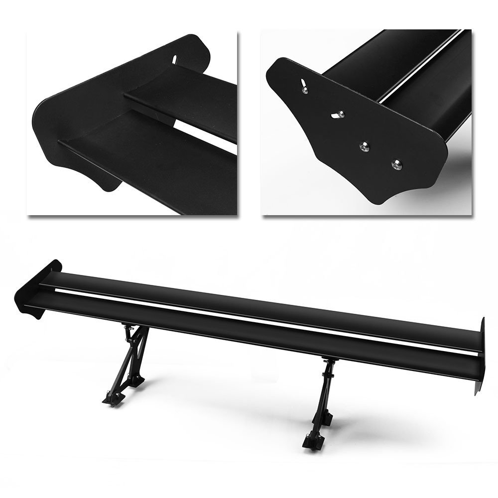 Aluminum Alloy Rear Wing Sedan Car Fixed Wind Spoiler - Image 4