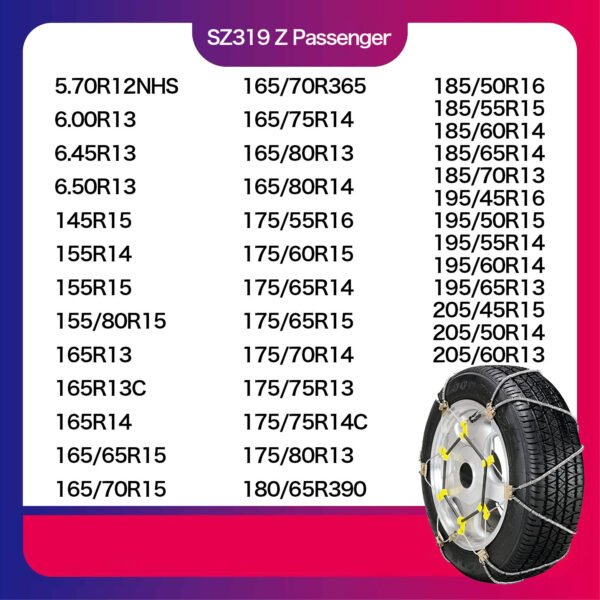 Anti-skid Chain Of Automobile Tire - SZ327