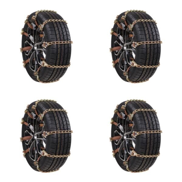 New Tire Snow Chain Car Snow Chain - 4pcs