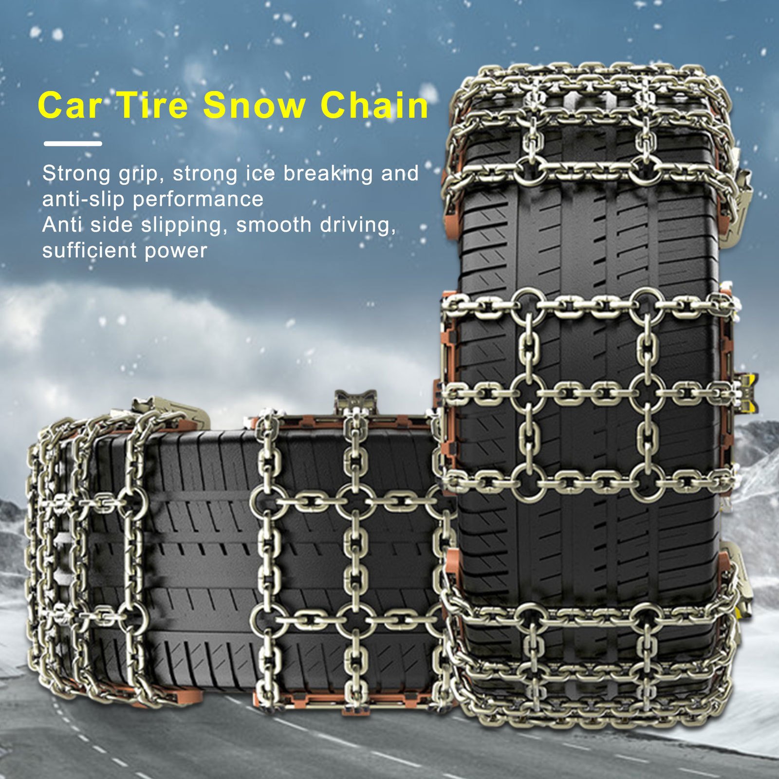 Heavy Manganese Steel Chain For Winter Tire Snow