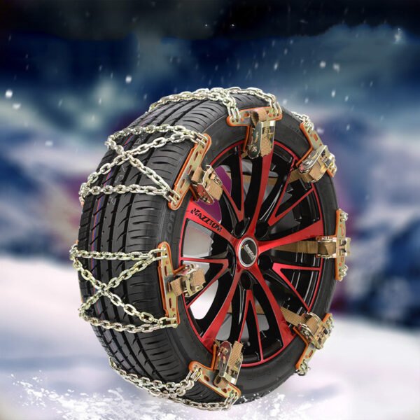 General-purpose Vehicle Tire Snow Chain - Photo Color, 2PCS