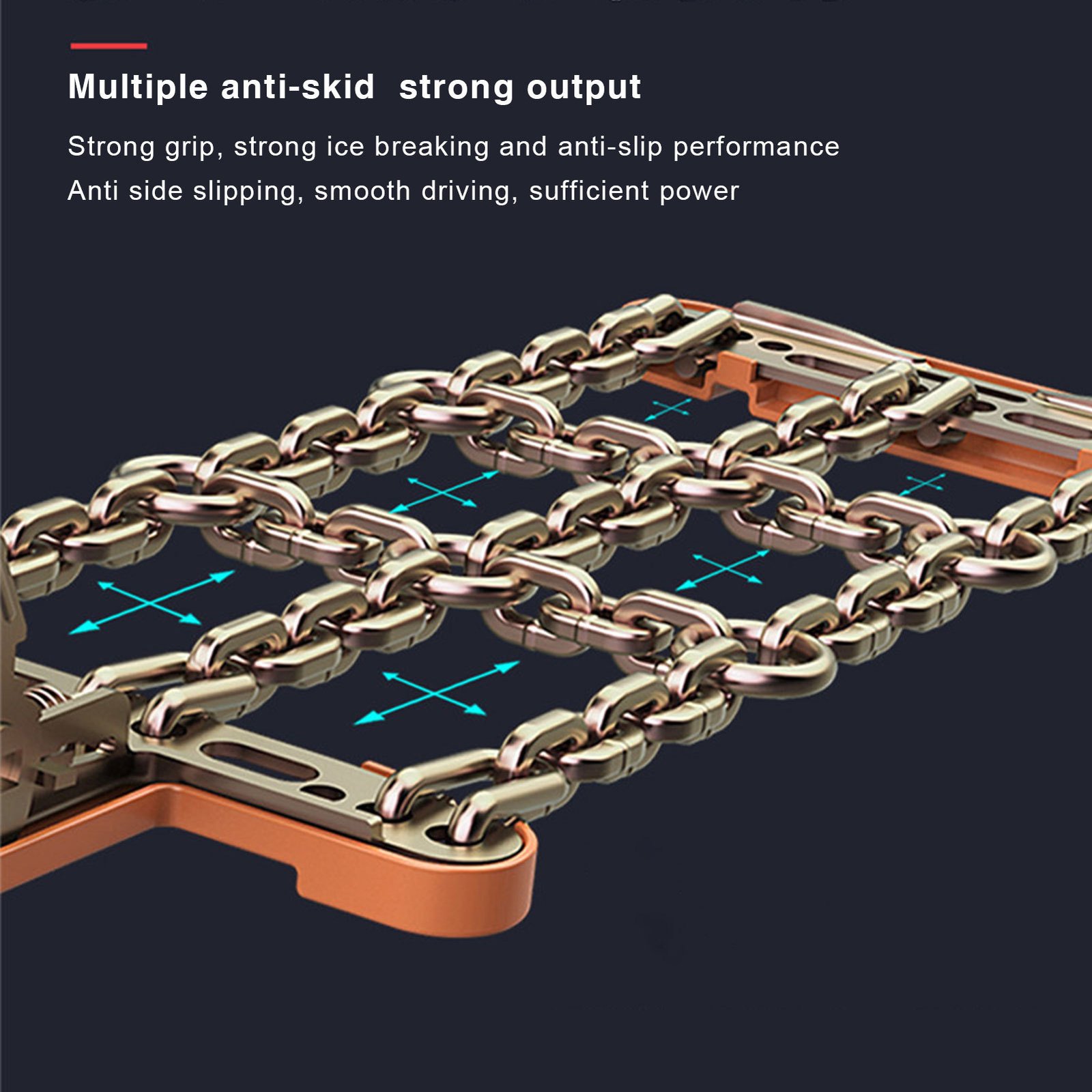 Heavy Manganese Steel Chain For Winter Tire Snow - Image 4