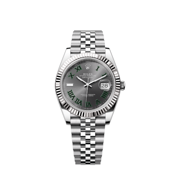 Rolex Datejust 41, Stainless Steel and 18k White Gold, 41mm, Ref# 126334-0022 1:1