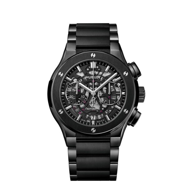 Hublot Classic Fusion Aerofusion Black Magic Bracelet 45mm, Ref# 528.CM.0170.CM 1:1