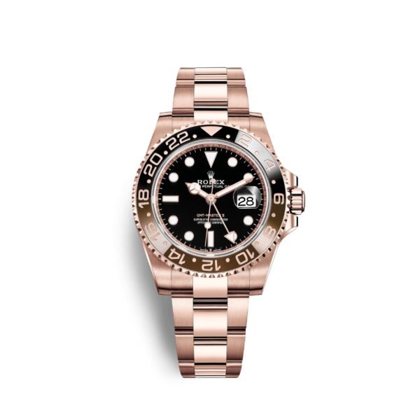 Rolex GMT-Master II Rootbeer, 18k Everose gold, 40mm, Ref# 126715chnr-0001 1:1
