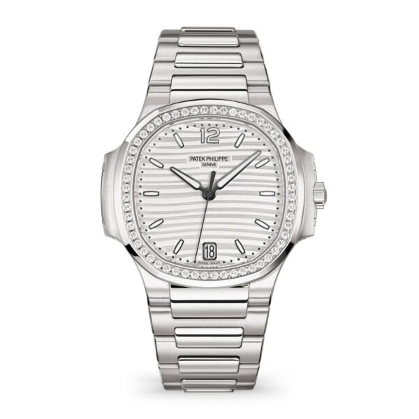 Patek Philippe Nautilus Ladies Automatic Watch, Stainless Steel and Diamonds, 35,2mm, Ref# 7118/1200A-010 1:1