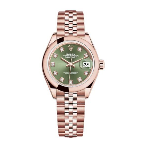 Rolex Lady-Datejust 279165 Green Diamond Dial Premium 1:1 - Swiss