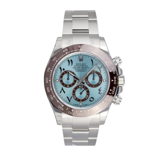 Rolex Cosmograph Daytona 116506 “Platinum Ice-Blue Arabic Dial” Mirror 1:1 - Swiss