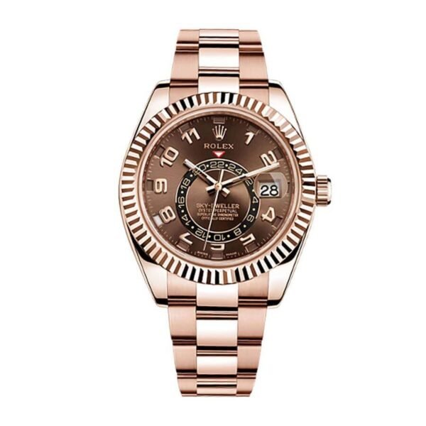 Rolex Sky-Dweller 326935 “Rose Gold Chocolate Dial” Authentic Super 1:1 - Swiss