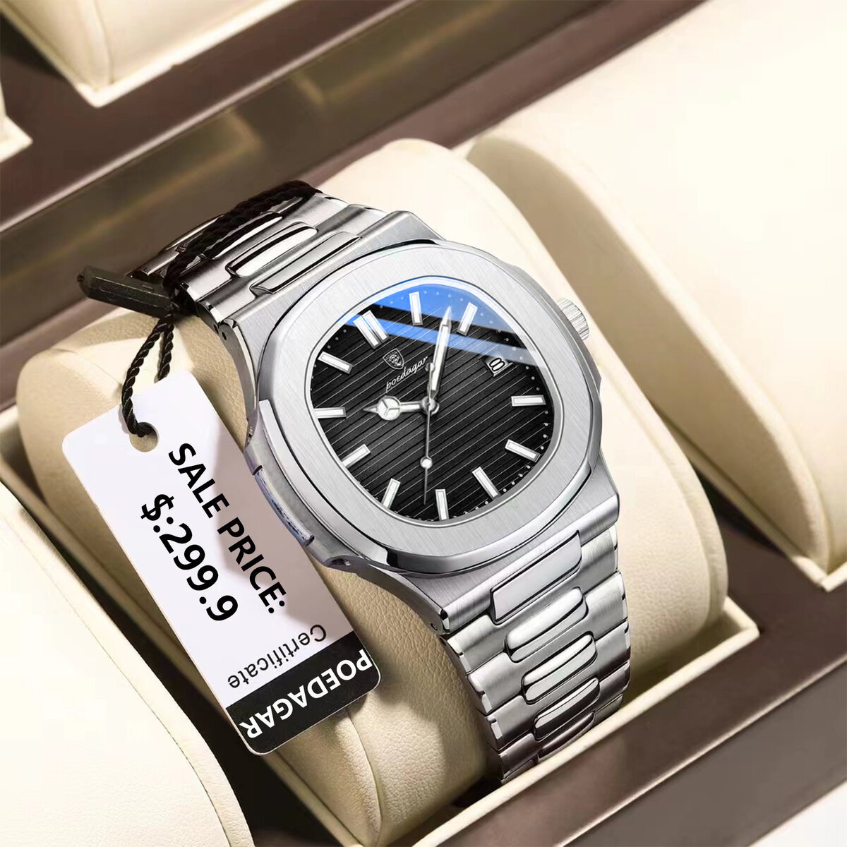 poedagar top luxury brand man watch sports waterproof luminous date men wristwatch square dial quartz men's watches high quality poedagar top luxury brand man watch sports waterproof luminous date men wristwatch square dial quartz men's watches high quality