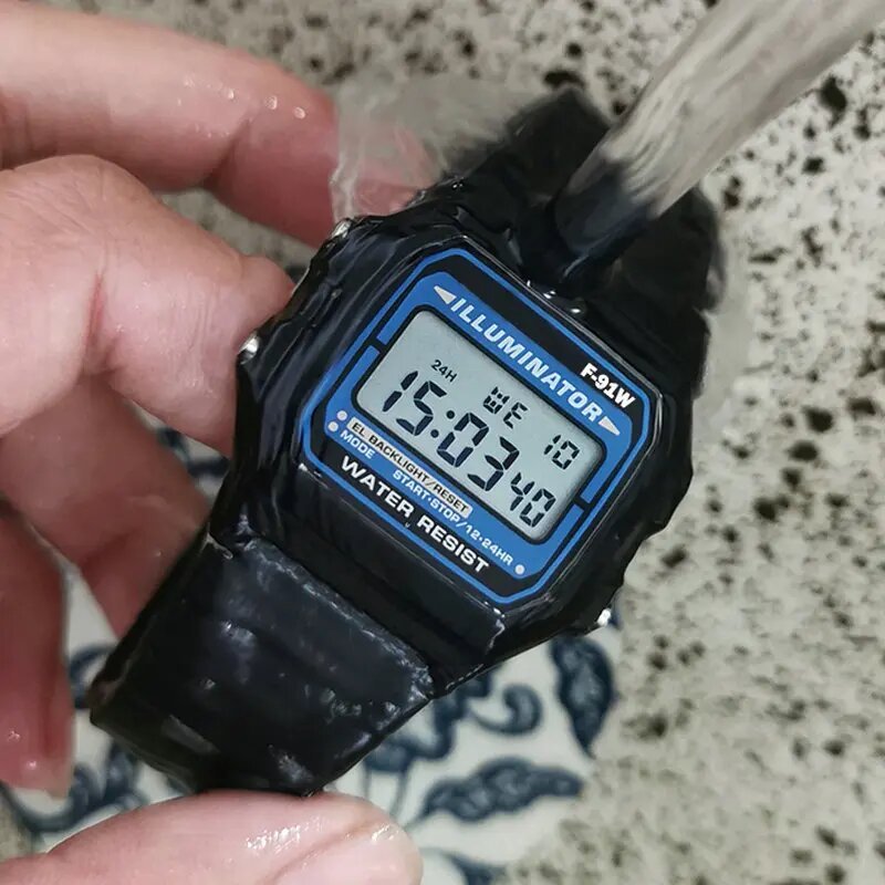 f91w digital watches for men women led electronic wristwatch waterproof sports military watch female clock relojes digitales f91w digital watches for men women led electronic wristwatch waterproof sports military watch female clock relojes digitales