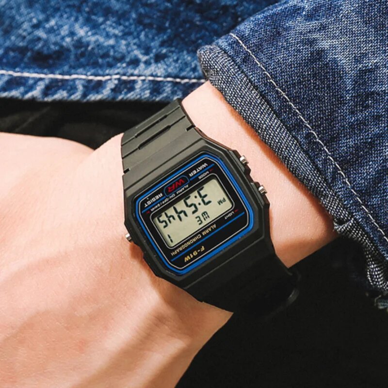 f91w digital watches for men women led electronic wristwatch waterproof sports military watch female clock relojes digitales f91w digital watches for men women led electronic wristwatch waterproof sports military watch female clock relojes digitales