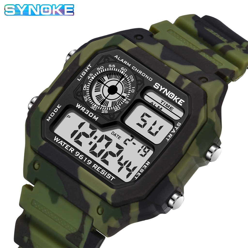 synoke outdoor military digital watch for men fashion retro men watch sports waterproof men watch multifunctional luminous synoke outdoor military digital watch for men fashion retro men watch sports waterproof men watch multifunctional luminous