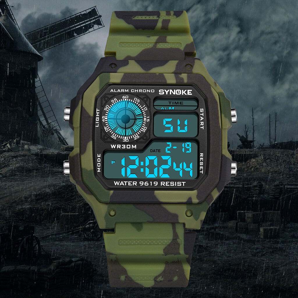 synoke outdoor military digital watch for men fashion retro men watch sports waterproof men watch multifunctional luminous synoke outdoor military digital watch for men fashion retro men watch sports waterproof men watch multifunctional luminous