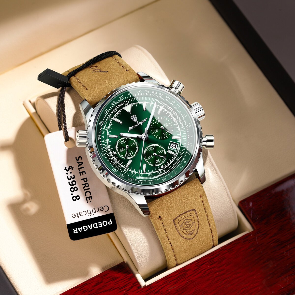 poedagar luxury man watch quartz waterproof luminous date chronograph leather men wristwatch military sports men's watches reloj poedagar luxury man watch quartz waterproof luminous date chronograph leather men wristwatch military sports men's watches reloj