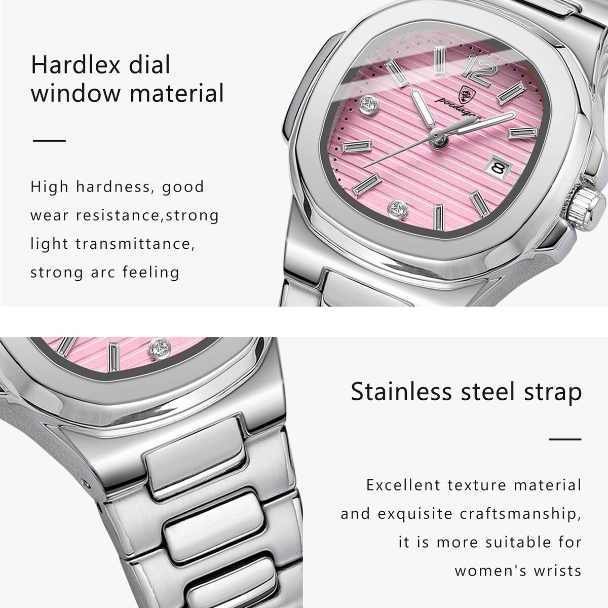 poedagar square fashion woman wristwatch luminous waterproof date ladies watch luxury high quality quartz women's watches reloj poedagar square fashion woman wristwatch luminous waterproof date ladies watch luxury high quality quartz women's watches reloj