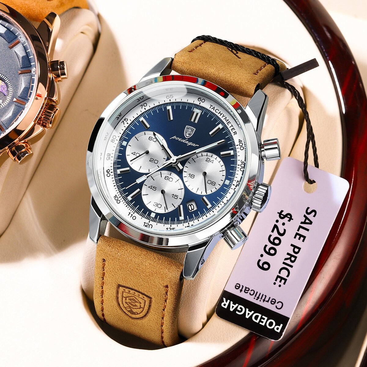 poedagar top brand men's quartz watch waterproof luminous chronograph military man watch luxury fashion leather watches for men poedagar top brand men's quartz watch waterproof luminous chronograph military man watch luxury fashion leather watches for men
