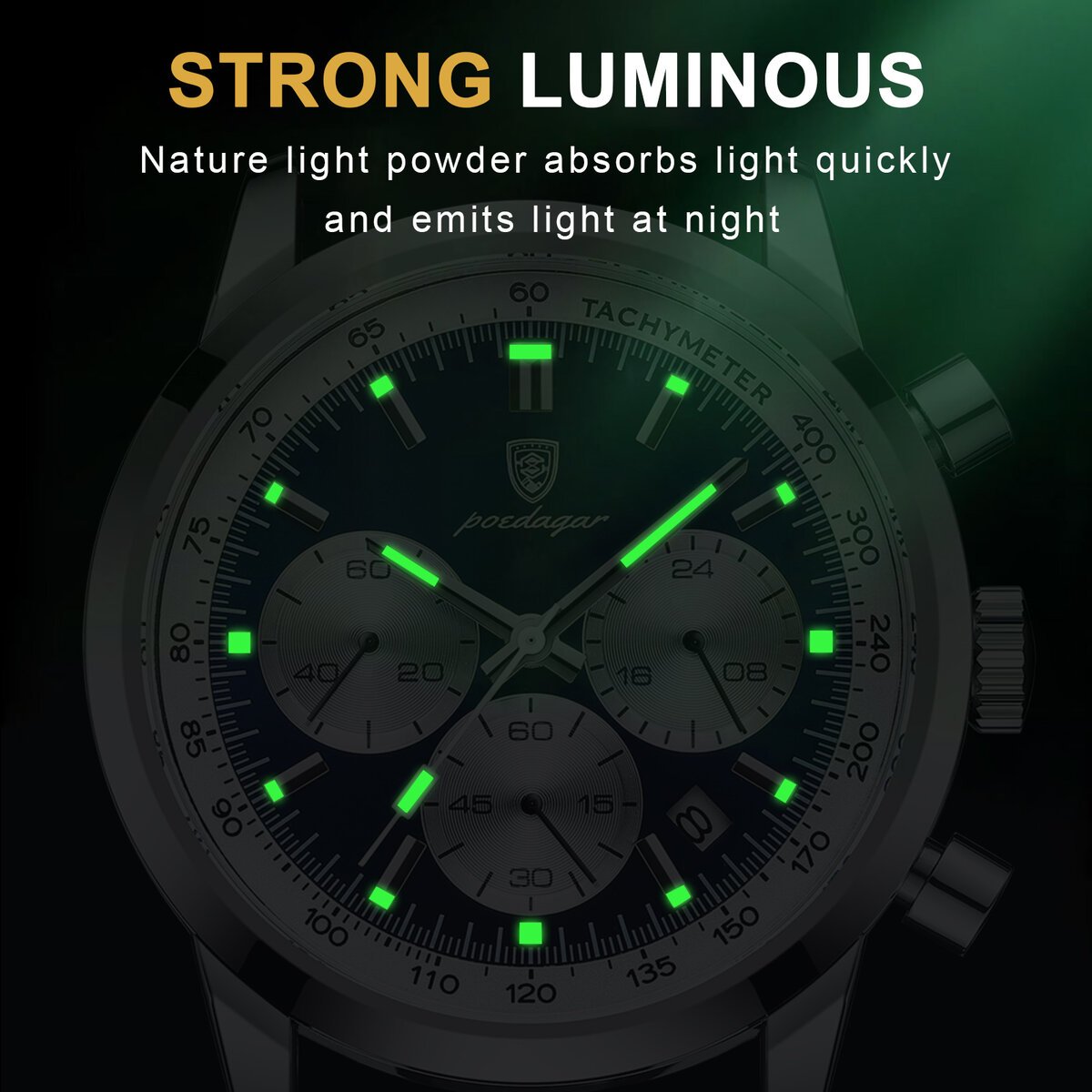poedagar top brand men's quartz watch waterproof luminous chronograph military man watch luxury fashion leather watches for men poedagar top brand men's quartz watch waterproof luminous chronograph military man watch luxury fashion leather watches for men